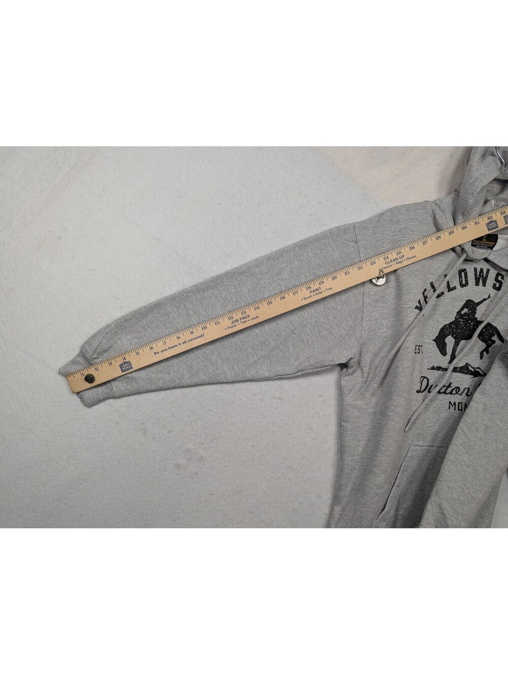 Yellowstone - Dutton Ranch - Montana - Long Sleeve Hoodie Sweatshirt - Size M - Picture 7 of 15